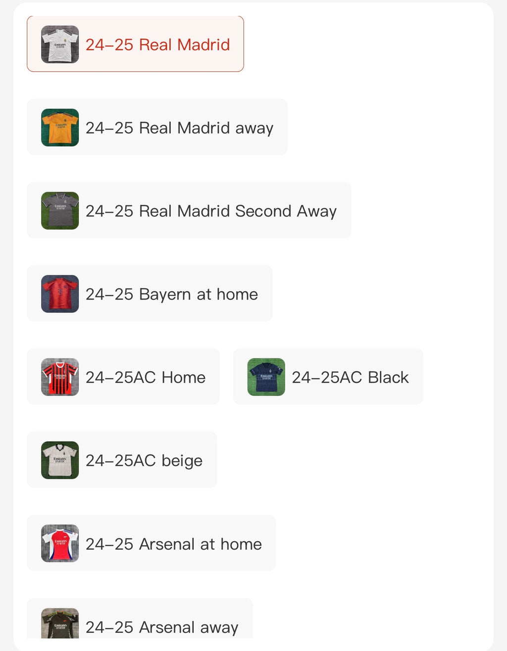 football jerseys 24/25 link