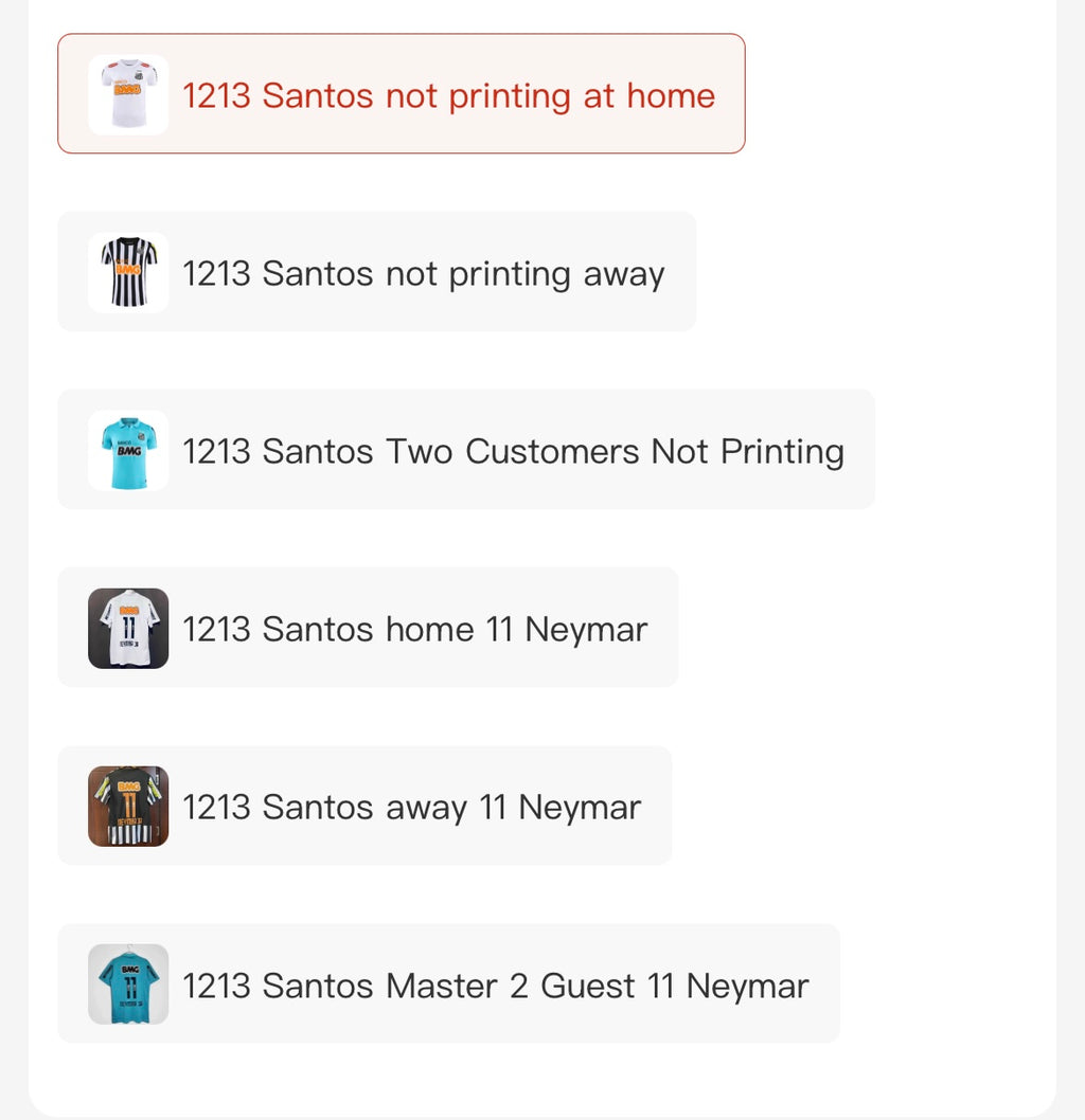 Santos Jerseys Link- With Neymar and Without