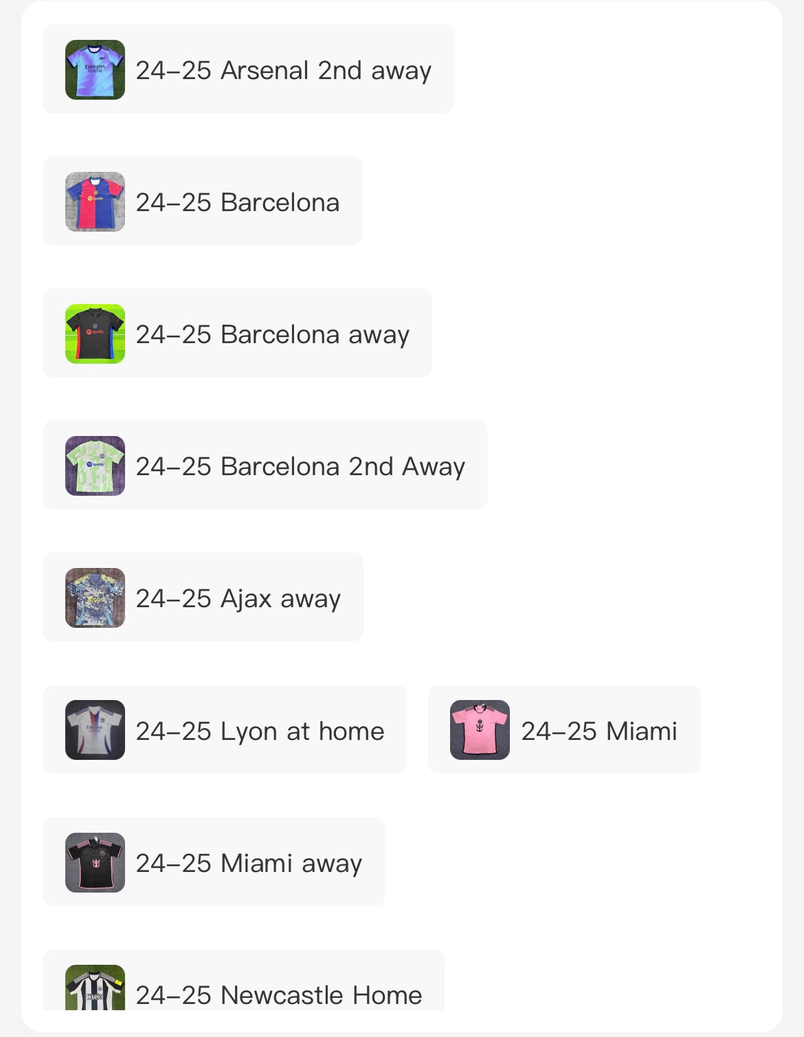 football jerseys 24/25 link
